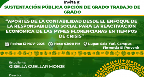 Sustentación Pública Opción de grado